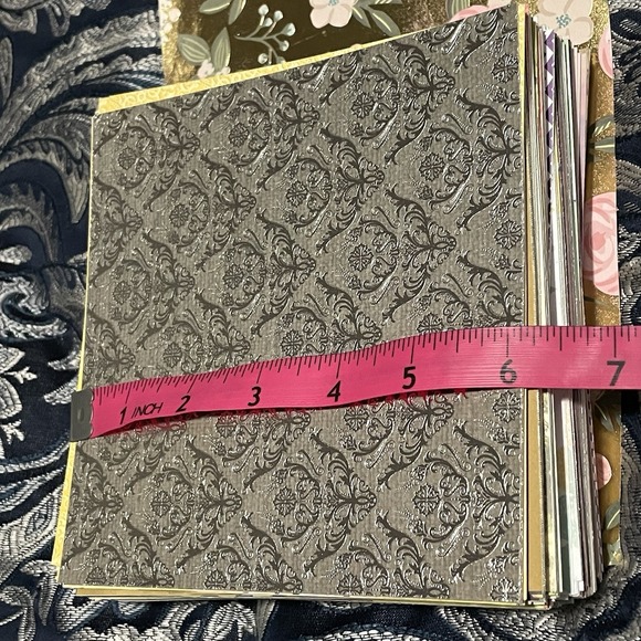 Lot 100 Plus 6x6 8x5 Scrapbook Paper Open Packs‎ Single Sheets Varied - Picture 11 of 11